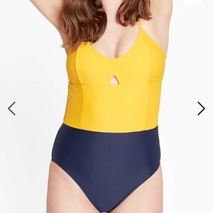 Summersalt Swan Dive One Piece Swimsuit